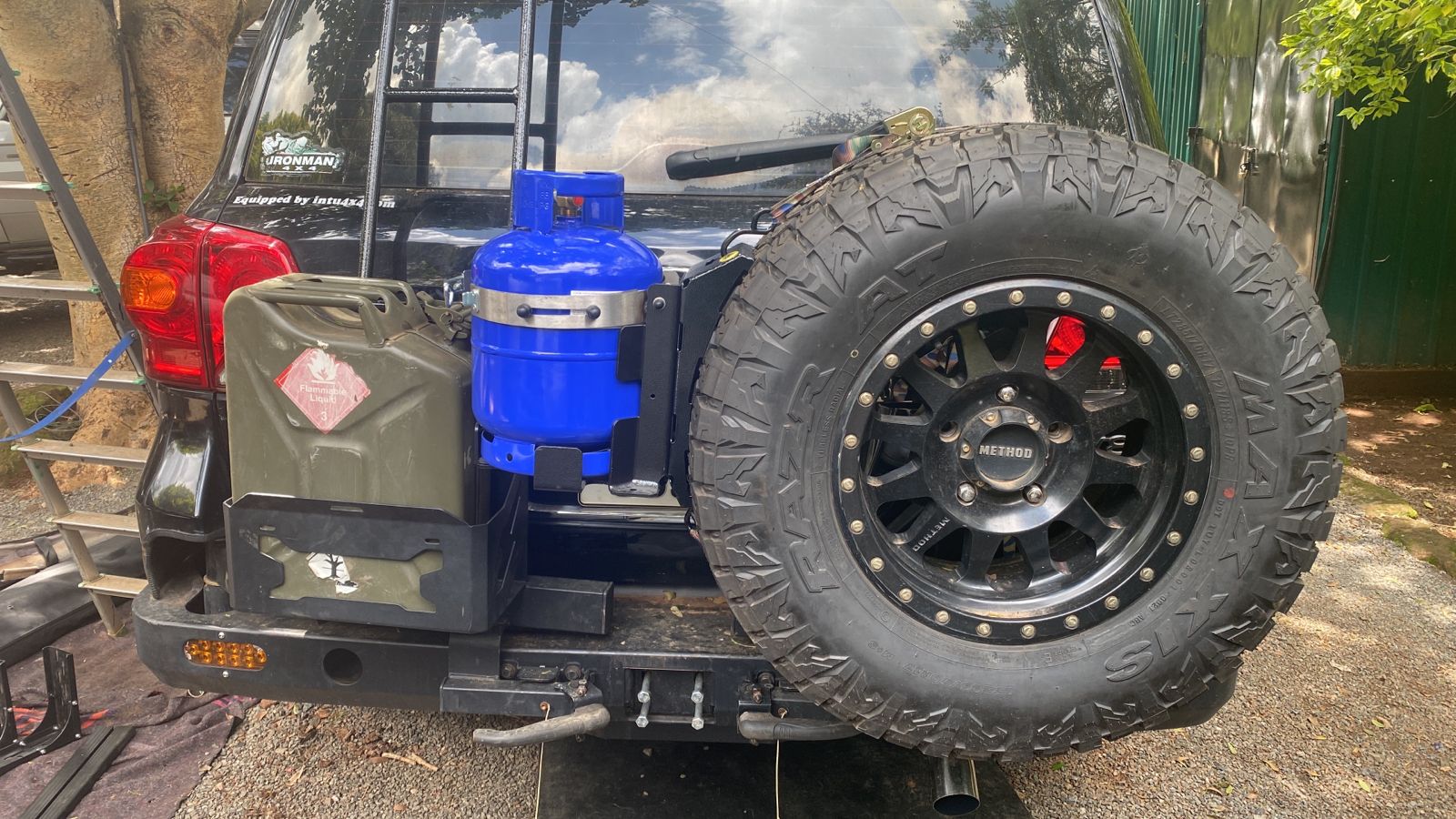 Bushwakka Spare Tyre Mount