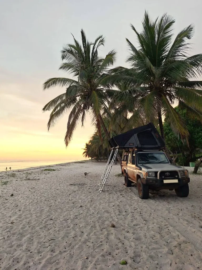 4x4 on Diani Beach