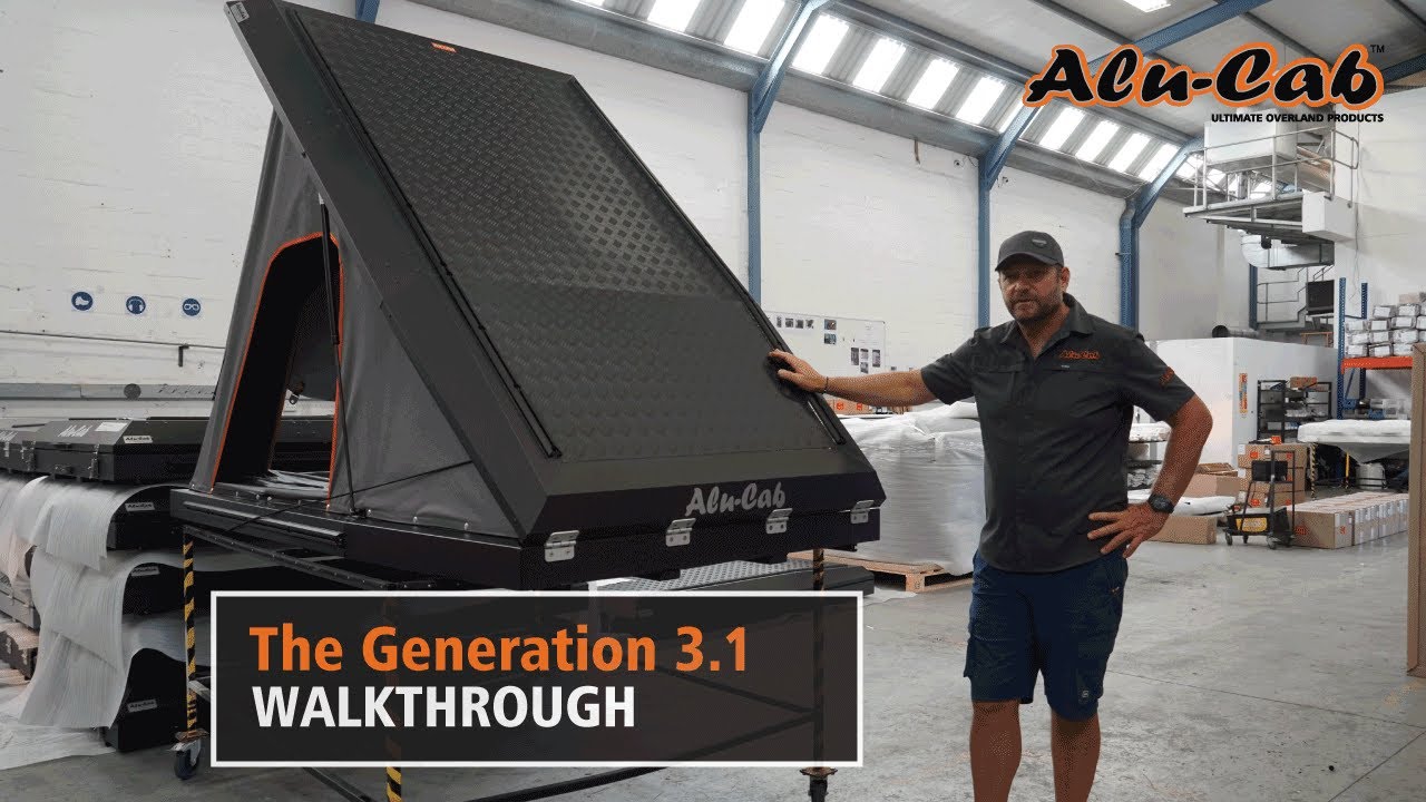 AluCab Generation 3.1 Expedition Tent Intu 4x4